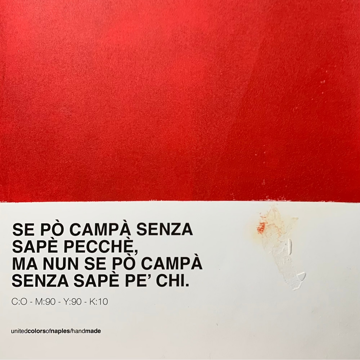 Le Parole di Napoli / Proverbio Campare