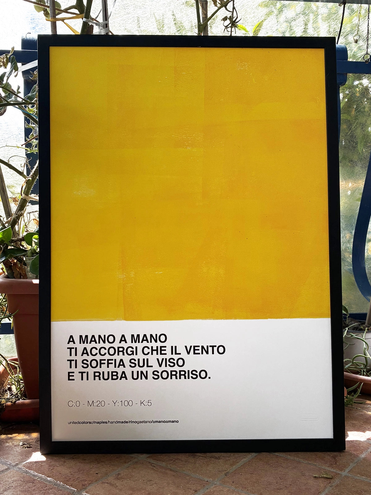 Opera Poster A mano a Mano, Rino Gaetano