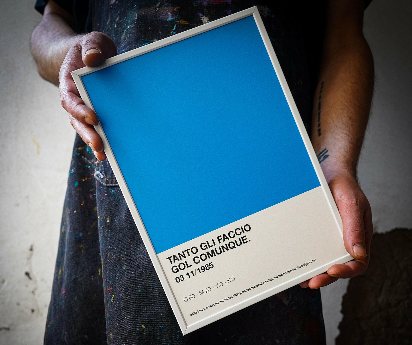 Poster Artwork The Punishment of the Century, Diego Armando Maradona