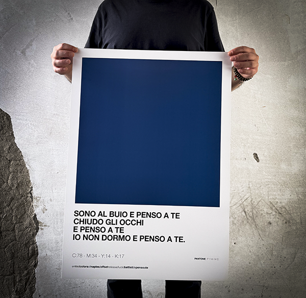Poster OffSet E Penso a te, Lucio Battisti