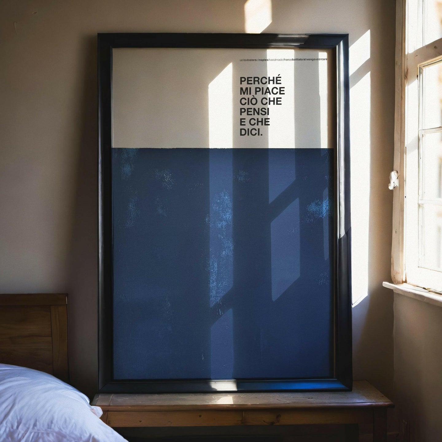 Opera Poster e ti vengo a cercare,  Franco Battiato Versione 2