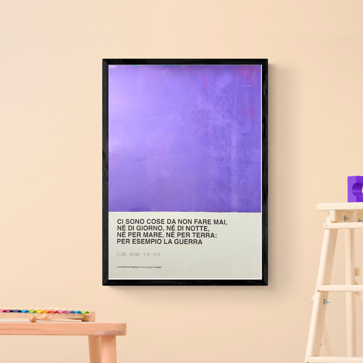 Opera Poster Ci sono cose, Gianni Rodari