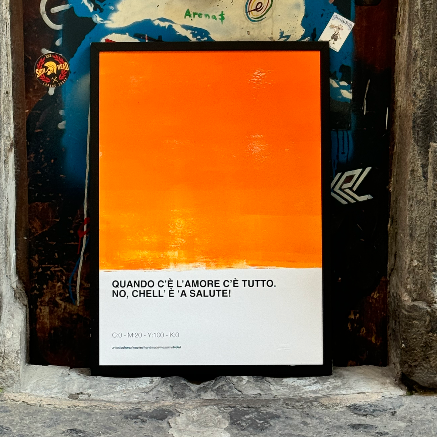 Poster Artwork Massimo Troisi