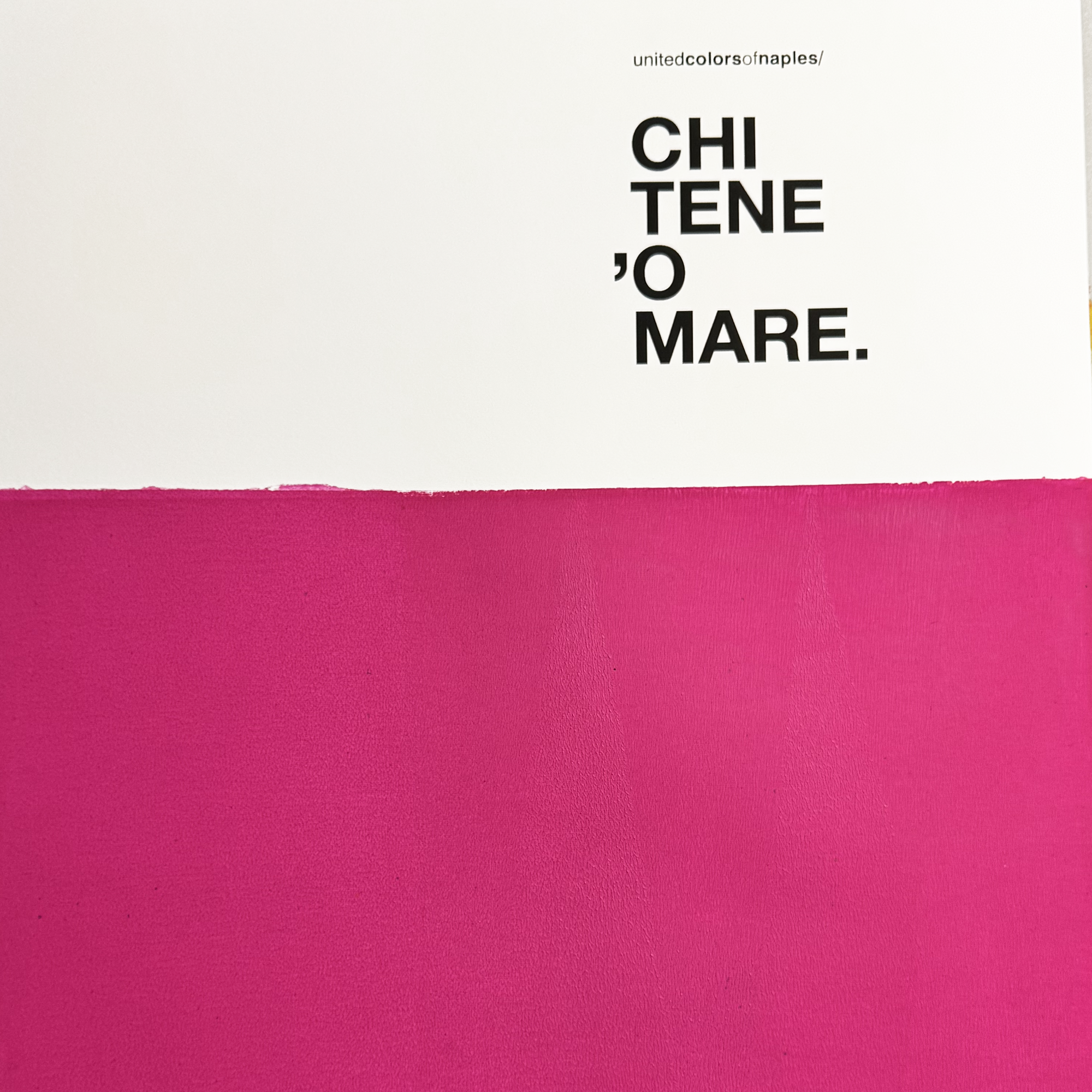 Opera Poster Chi tene 'o Mare / Magenta Release.