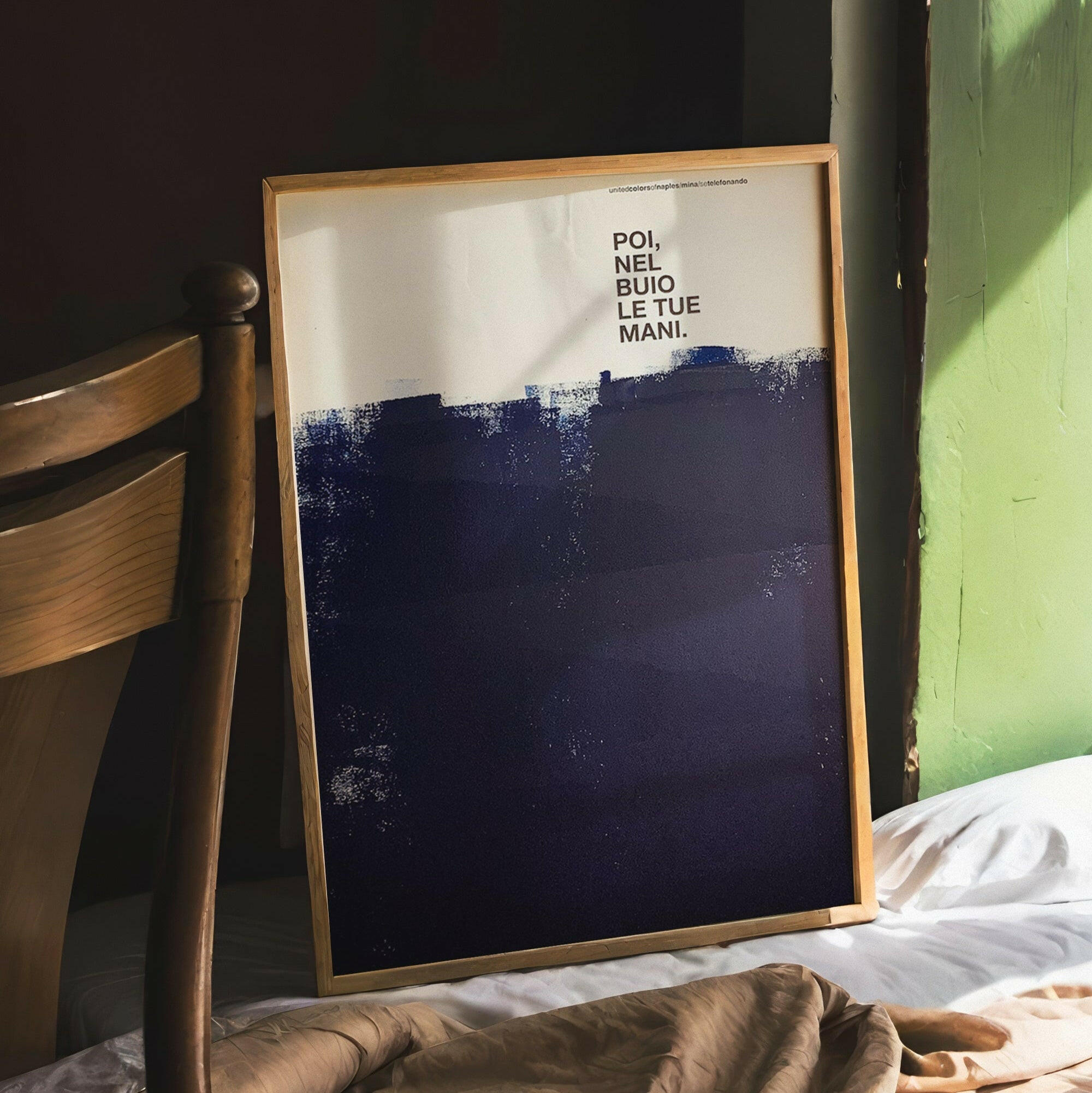 Opera Poster Se Telefonando, Mina.