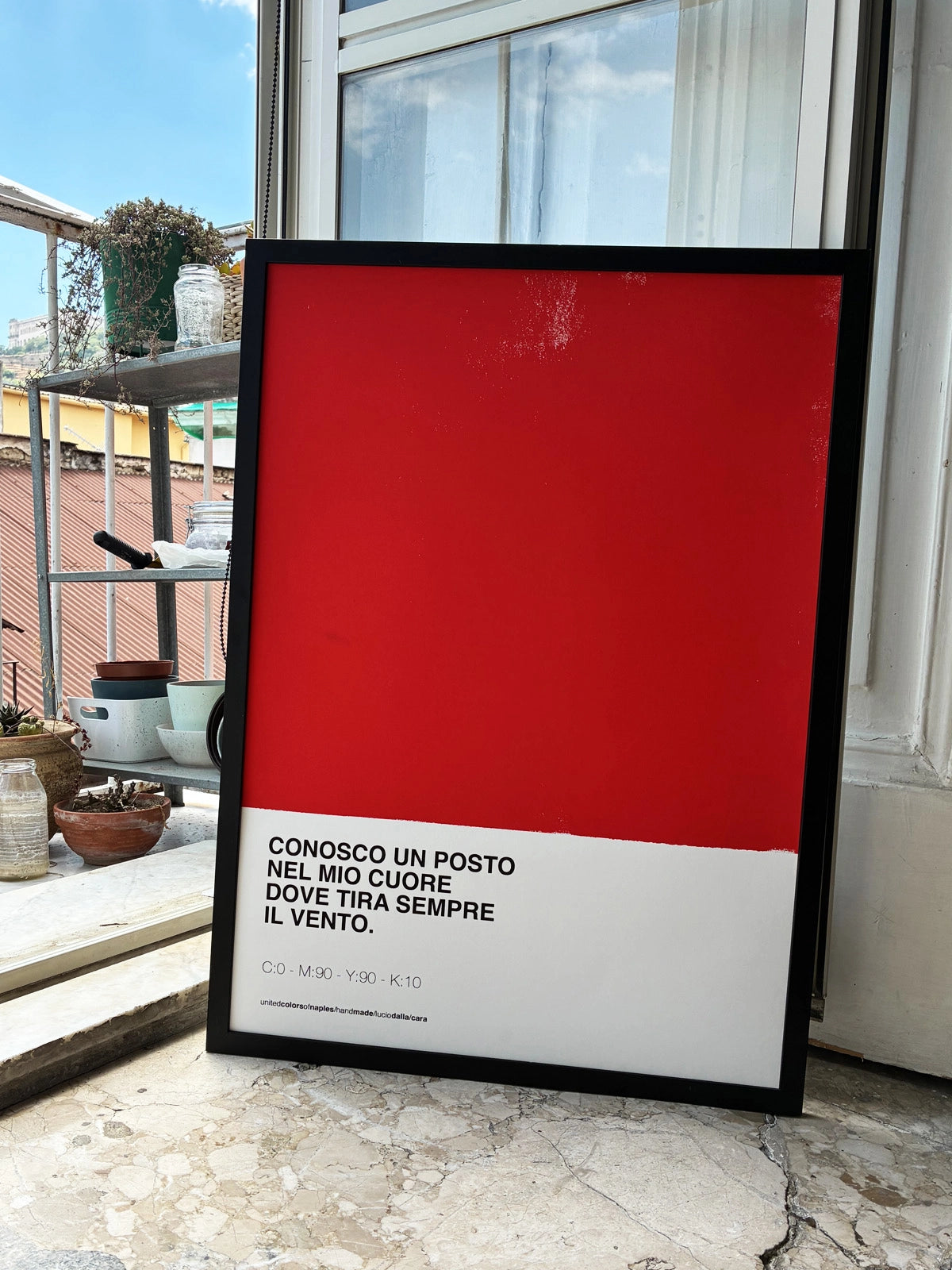 Poster Artwork Conosco un Posto nel mio Cuore, Lucio Dalla