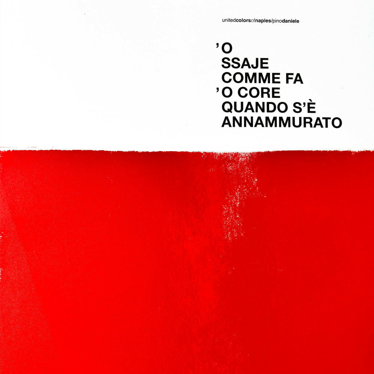 Opera Poster 'O ssaje comme fa 'o Core