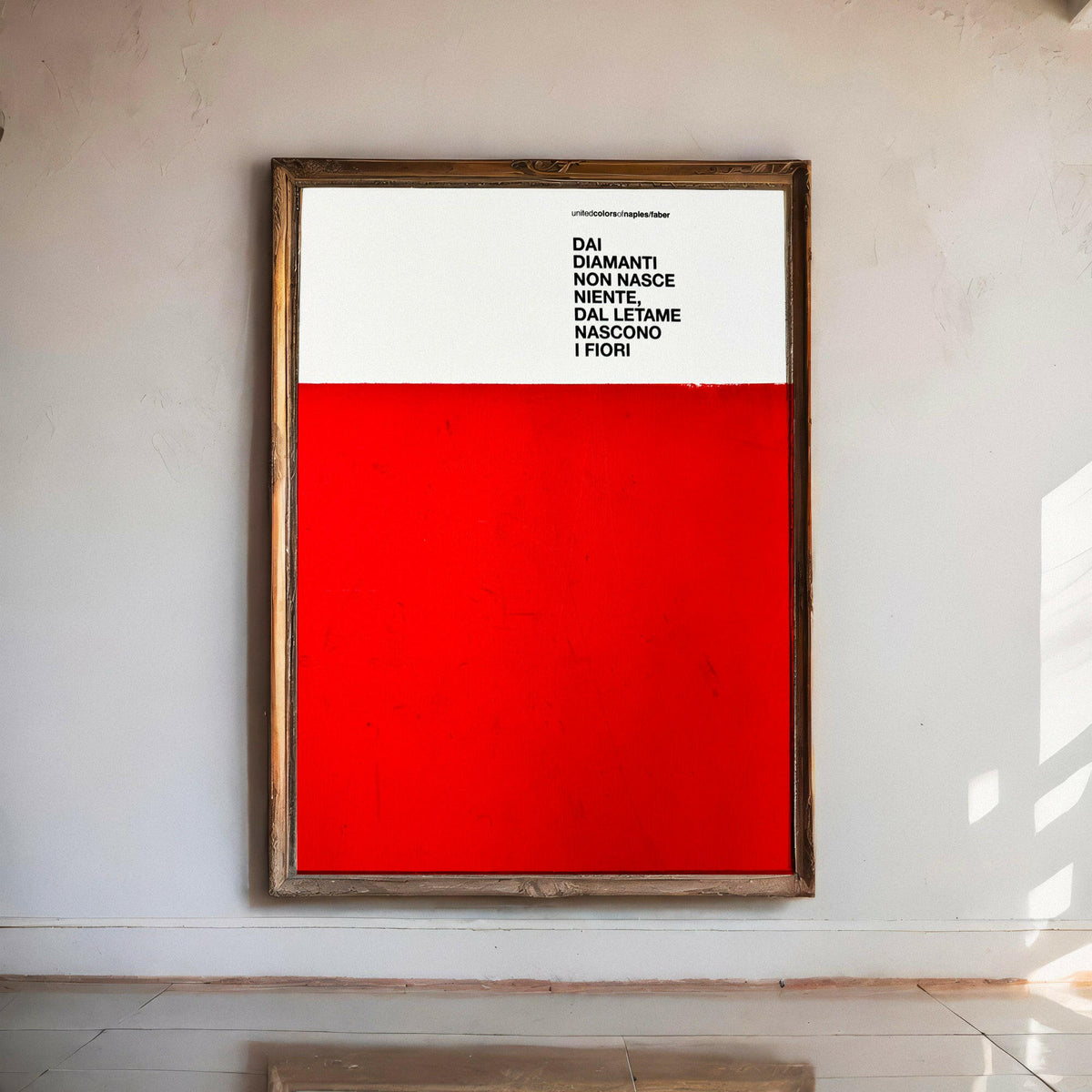 Opera Poster Via Del Campo, Fabrizio de Andrè.