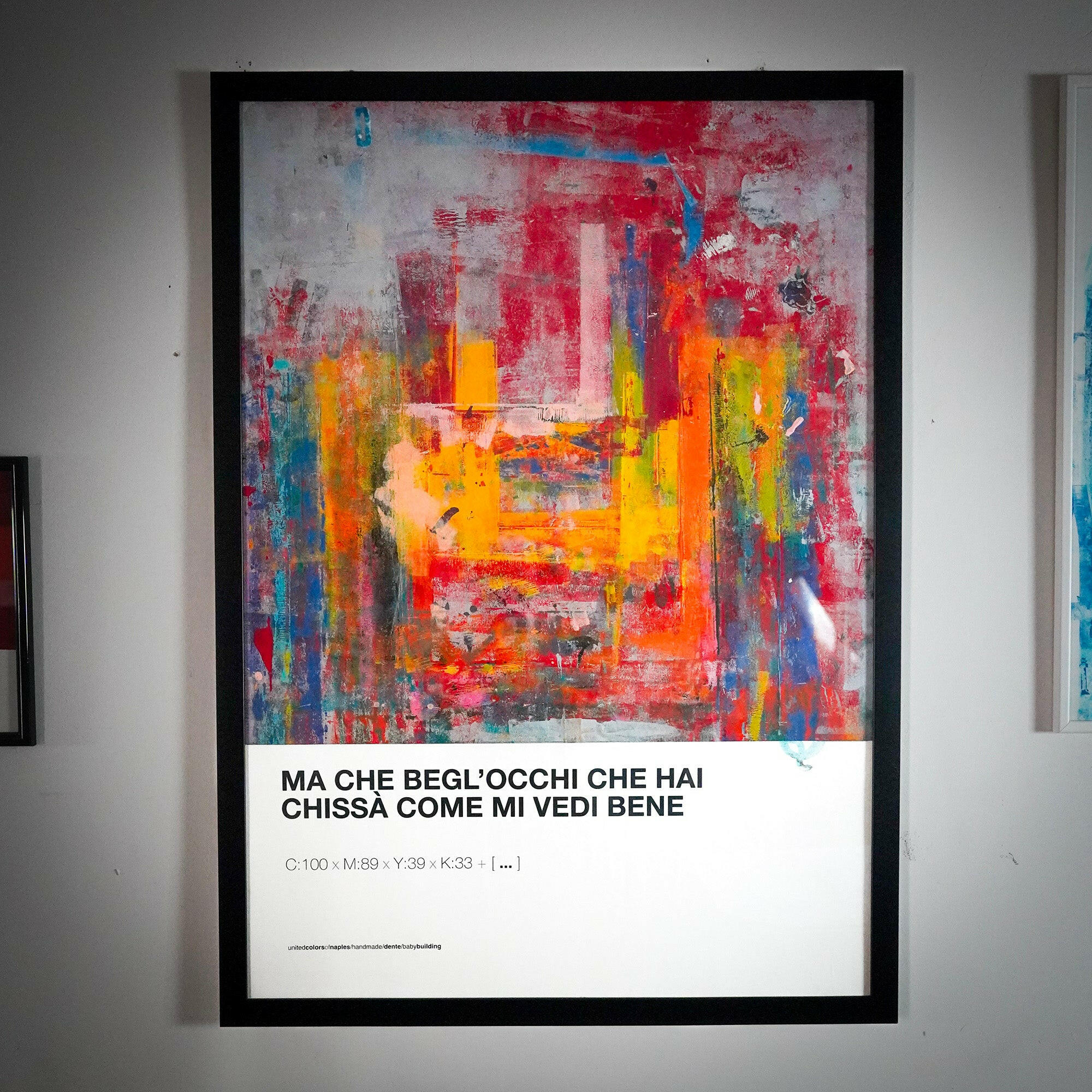 Opera Poster / Che begli occhi che hai / Dente / Pezzo Unico f.to 70x100.