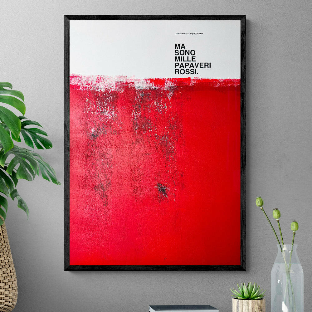 Poster Artwork Smisurata Preghiera, in direzione ostinata e contraria, Fabrizio De Andrè