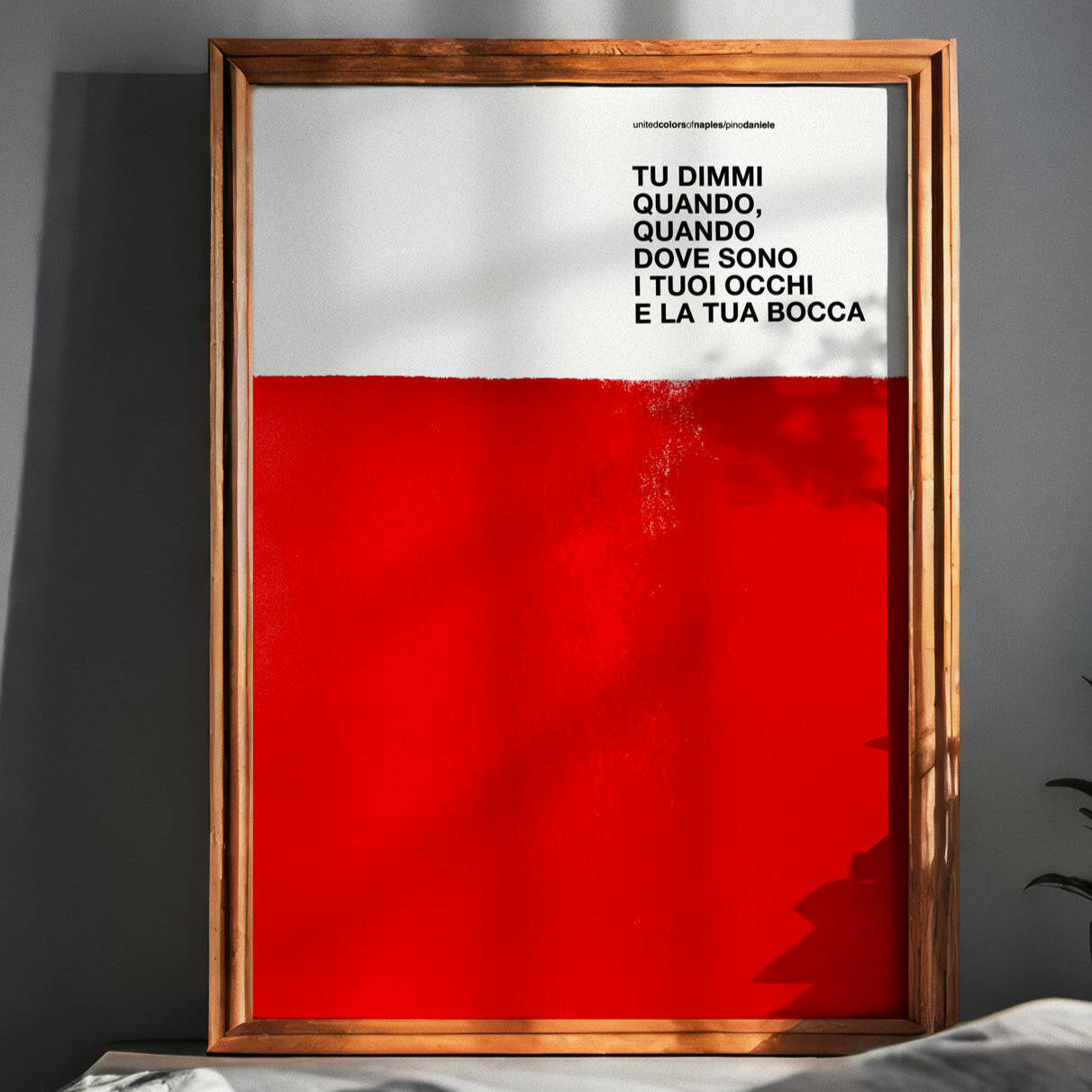 Opera Poster Quando, Pino Daniele
