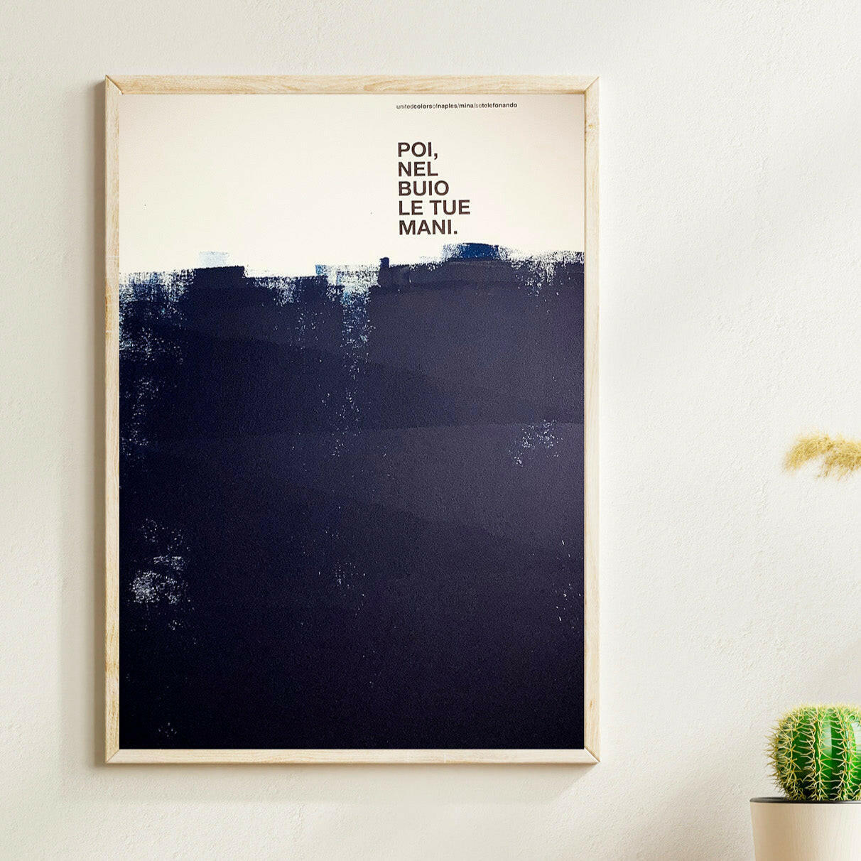 Opera Poster Se Telefonando, Mina.