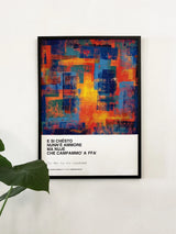 Poster Artwork O 'ssaje comme fa 'o Core, Pino Daniele