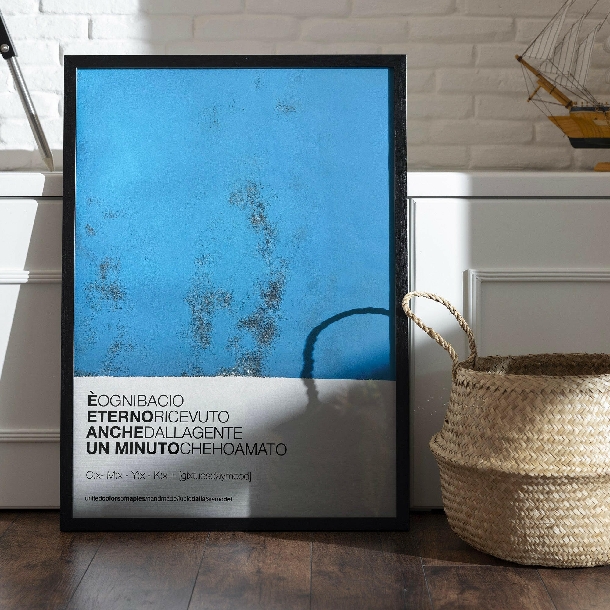 Opera Poster Siamo Dei, Lucio Dalla.