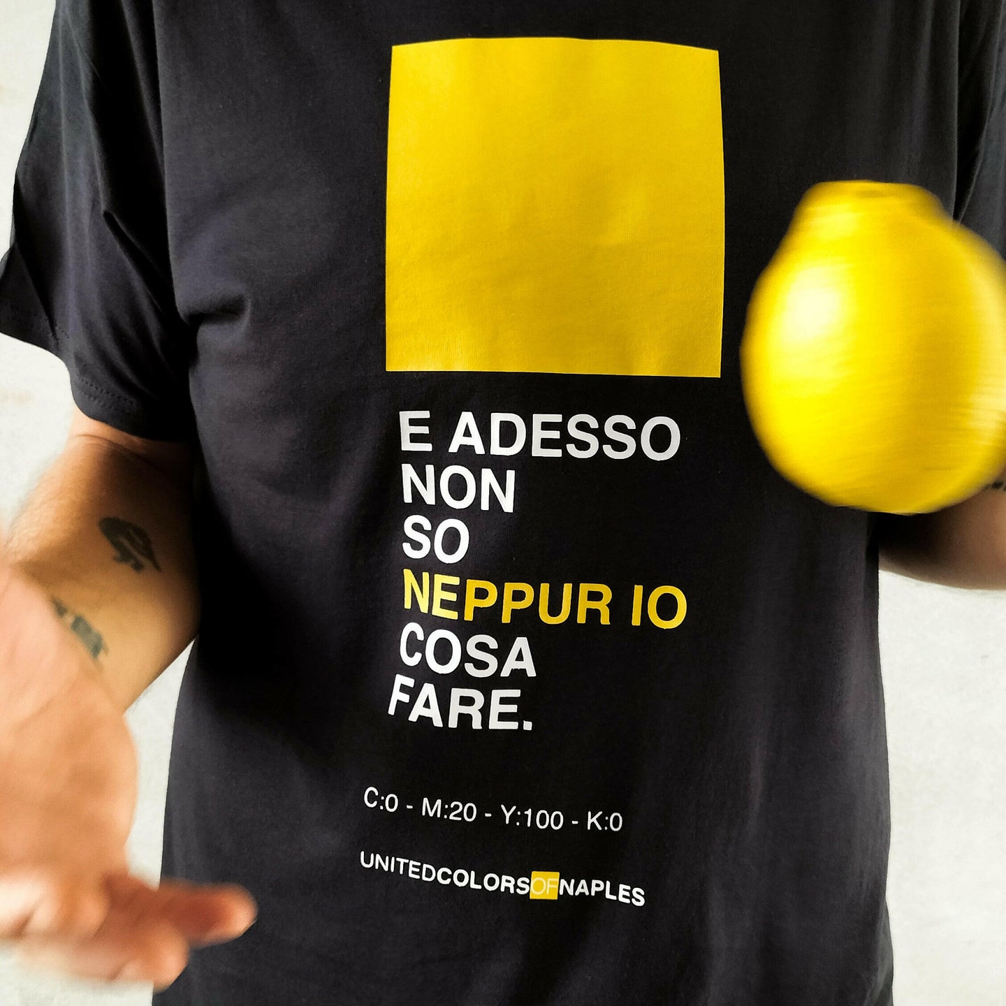 Tshirt I fell in love with you, Luigi Tenco