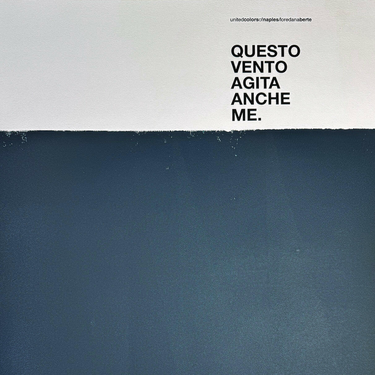 Opera Poster Il Mare d'inverno, Loredana Bertè.